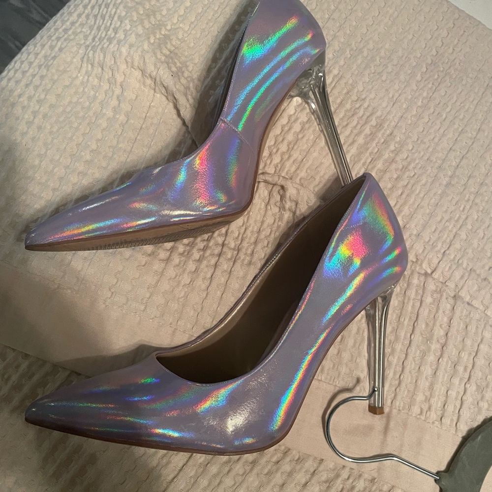 Mix No. 6 Silver Stiletto Heels